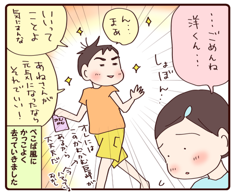 調子の悪い娘を心配する息子②4