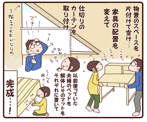 子ども部屋を作った①2