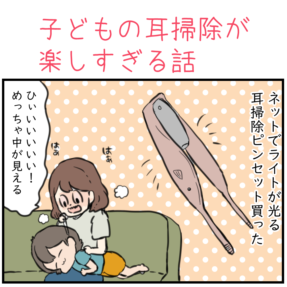 自慢の耳くそ