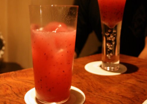 石の華 渋谷 旬のレシピ いちじくカクテル ワンコイン的食べ歩き生活
