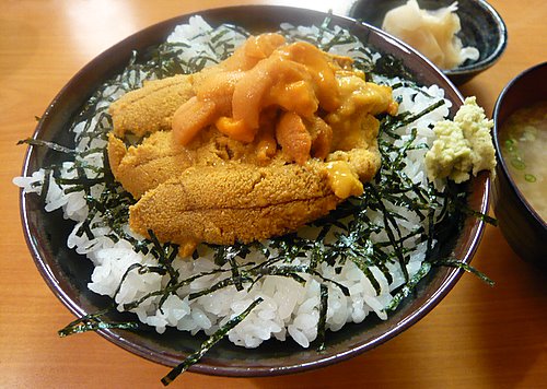 すし ととや 不動前 ランチ限定・ウニ丼950円 : ワンコイン的食べ歩き