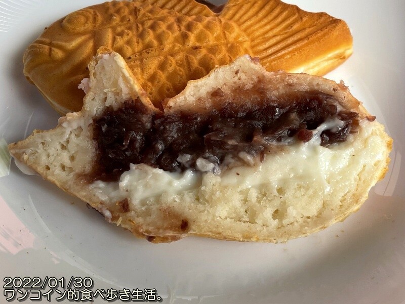 たい焼き３種あります つぶあん ミックス カスタード 栃木市 焼きそば たい焼き 櫻井支店 ワンコイン的食べ歩き生活