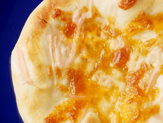 岩下の新生姜とはちみつのピッツァ