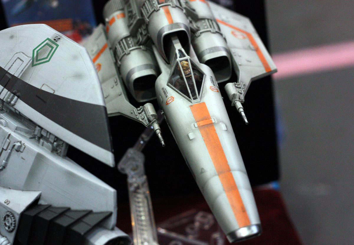 宇宙空母ギャラクティカ [H.U.D作品]～第50回静岡ホビーショーより