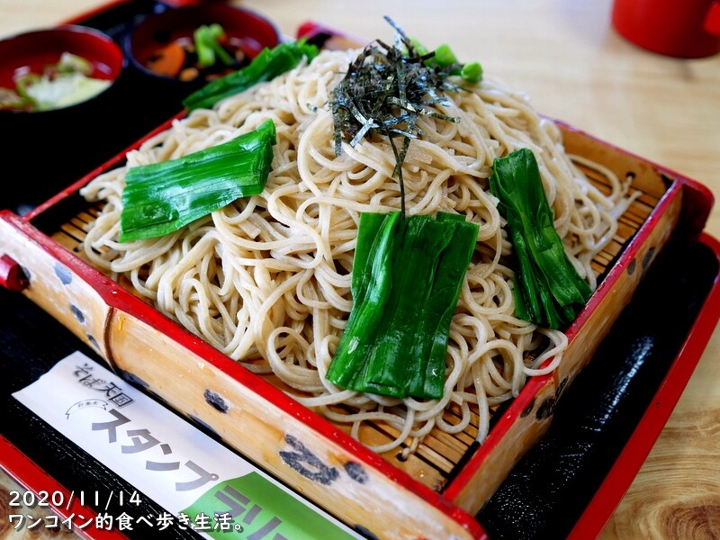 鹿沼:にらそば 手打やぶそば(蓬莱町)