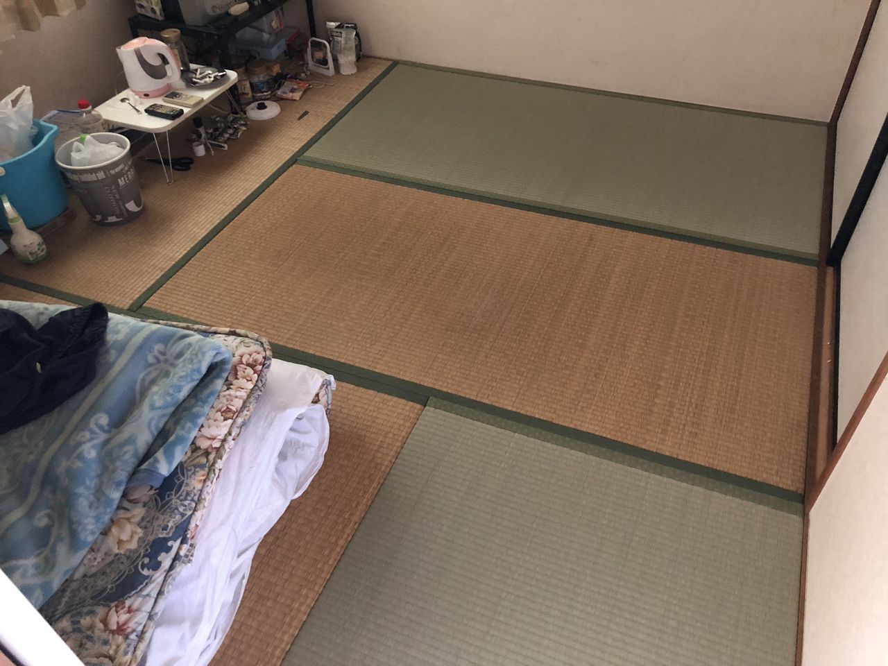 会社の寮の畳の張り替え。 : 畳のプロとはなんぞや : (有)渡邊一三畳店