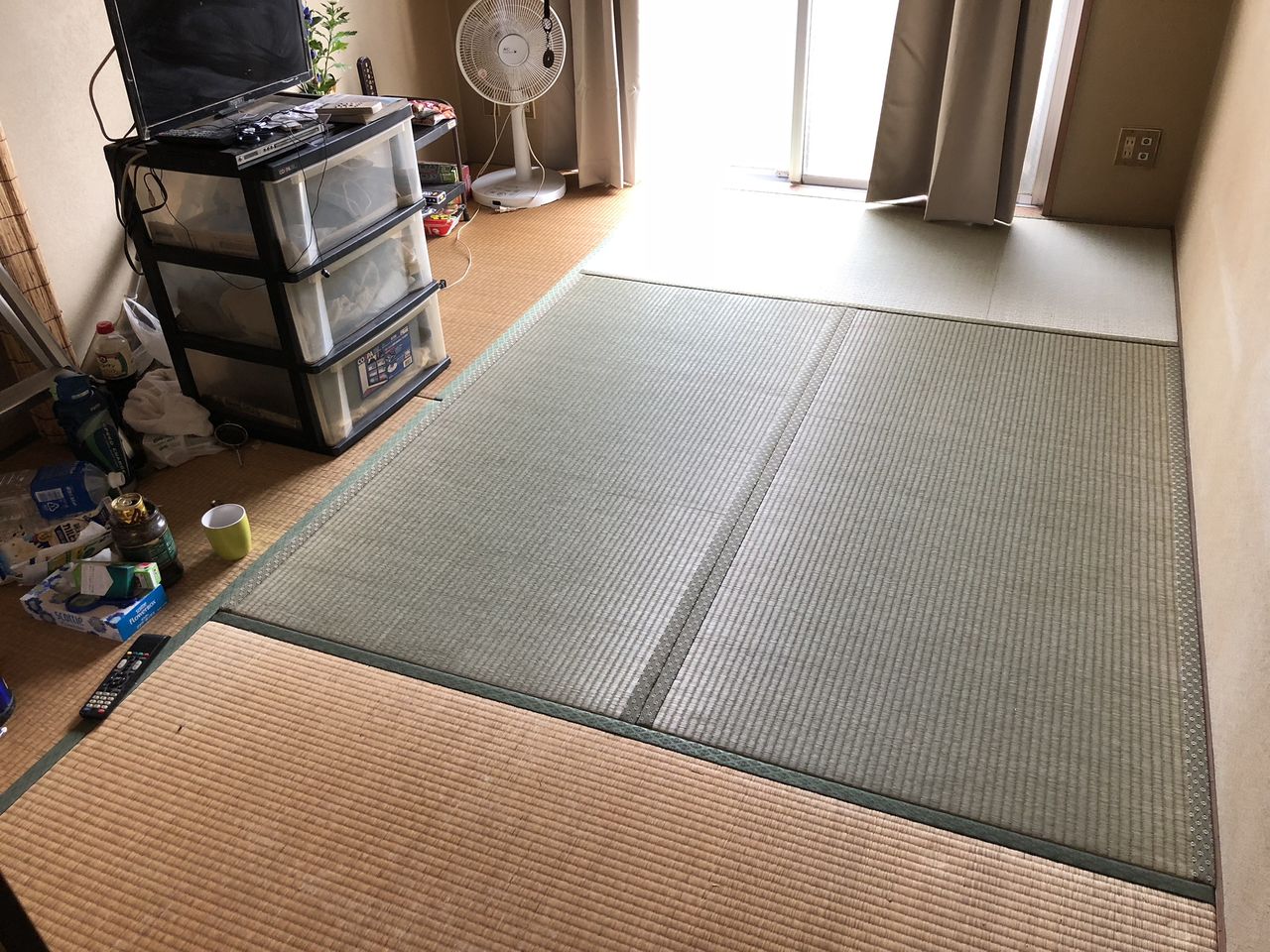 会社の寮の畳の張り替え。 : 畳のプロとはなんぞや : (有)渡邊一三畳店