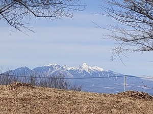 八ヶ岳の雪景色