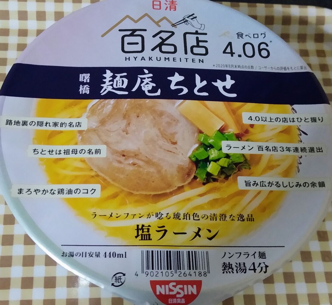 百名店 麺庵ちとせ ひゃくめいてん めんあんちとせ カップ麺 自宅にて ハッスルの佐野らーめん 他 らーめん放浪記 手打ち 食堂 町中華