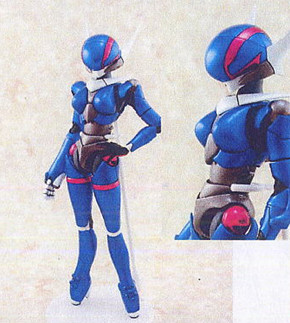 バブルガムクライシス アクションフィギュア ”プリス専用新