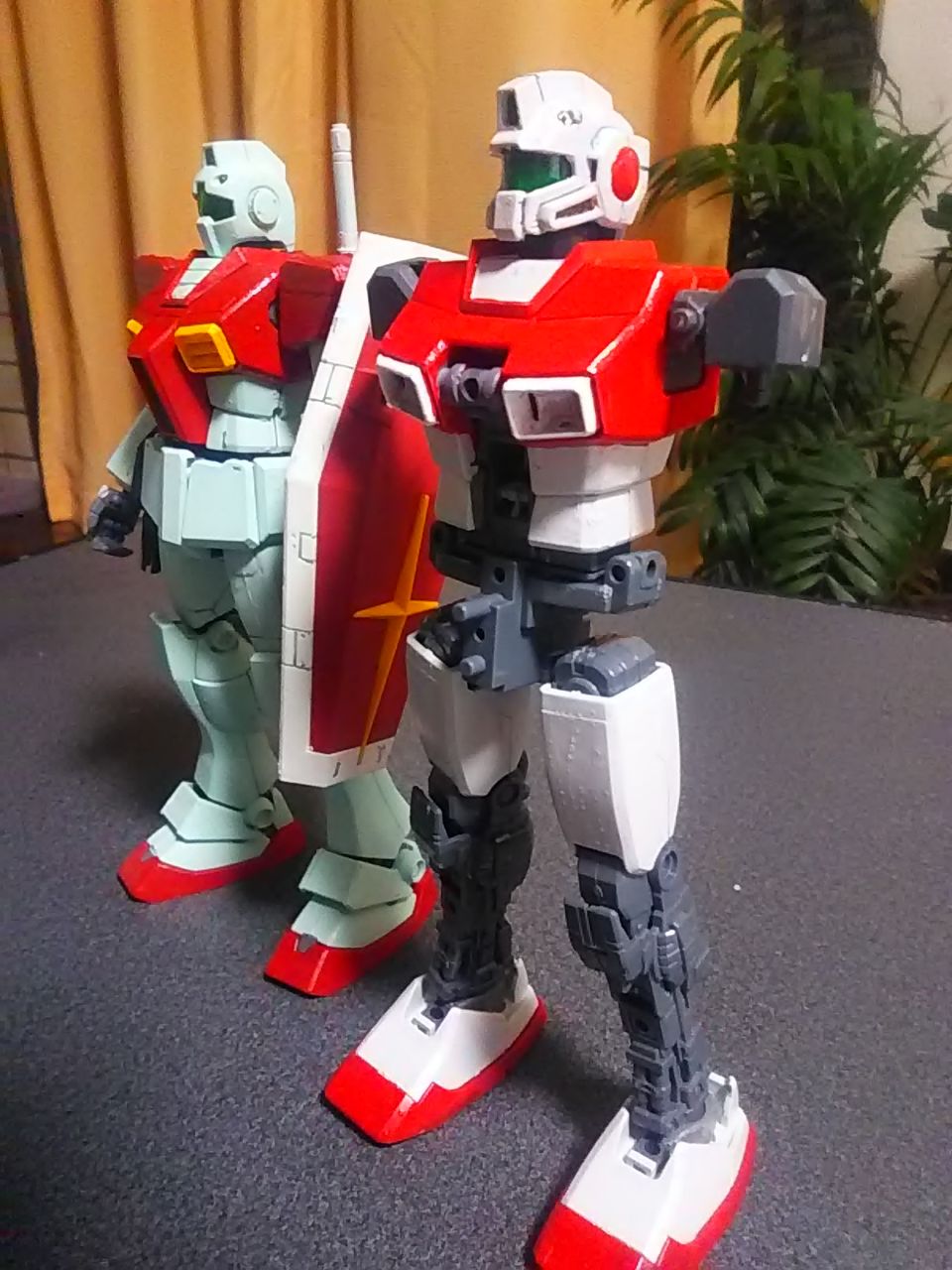 1 100 Mg ジム後期生産型 ガンプラその239 防衛日誌