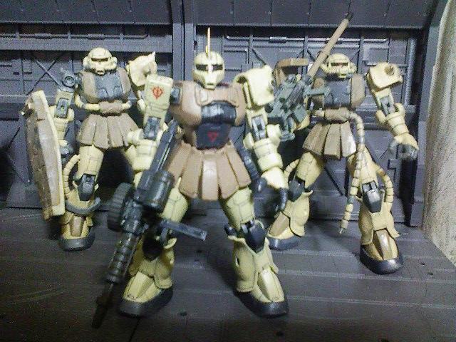 ザク小隊 ガンダム関係 防衛日誌