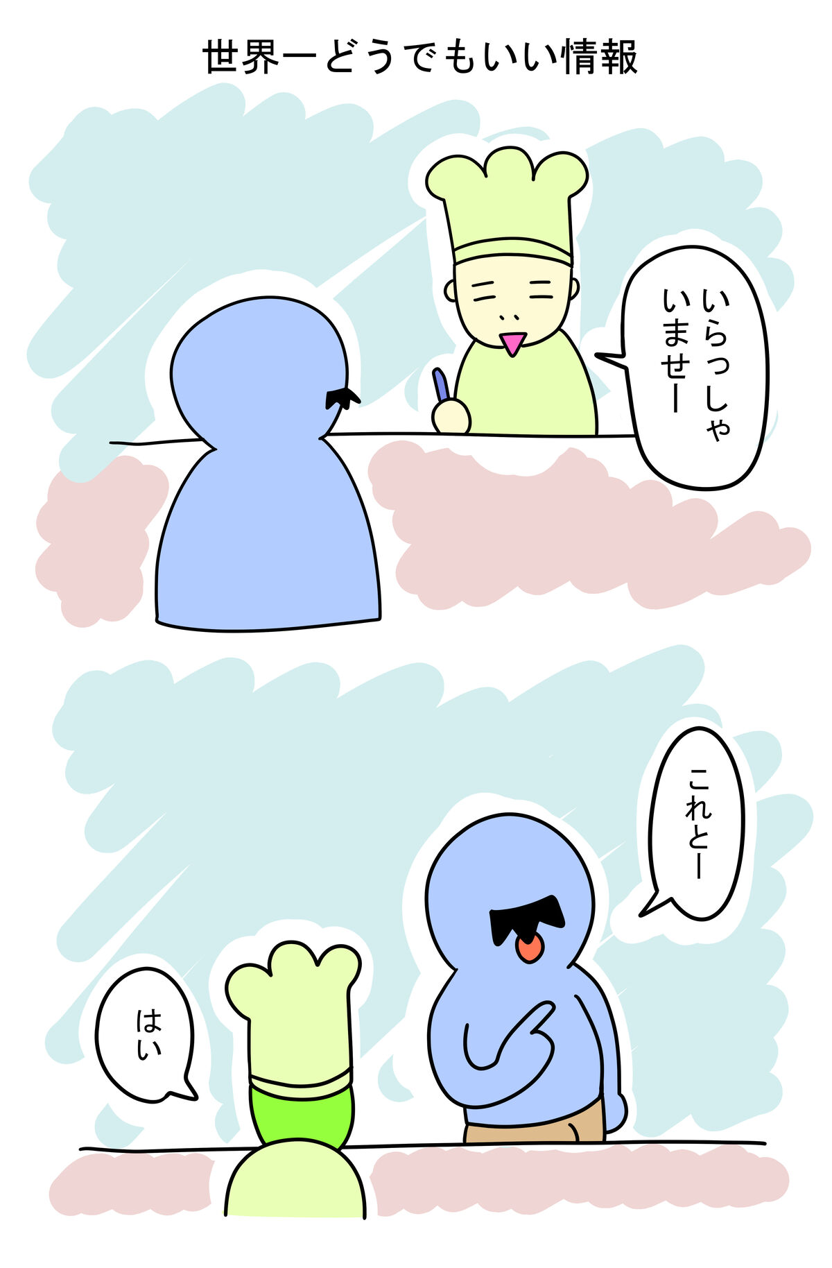 世界一どうでもいい①