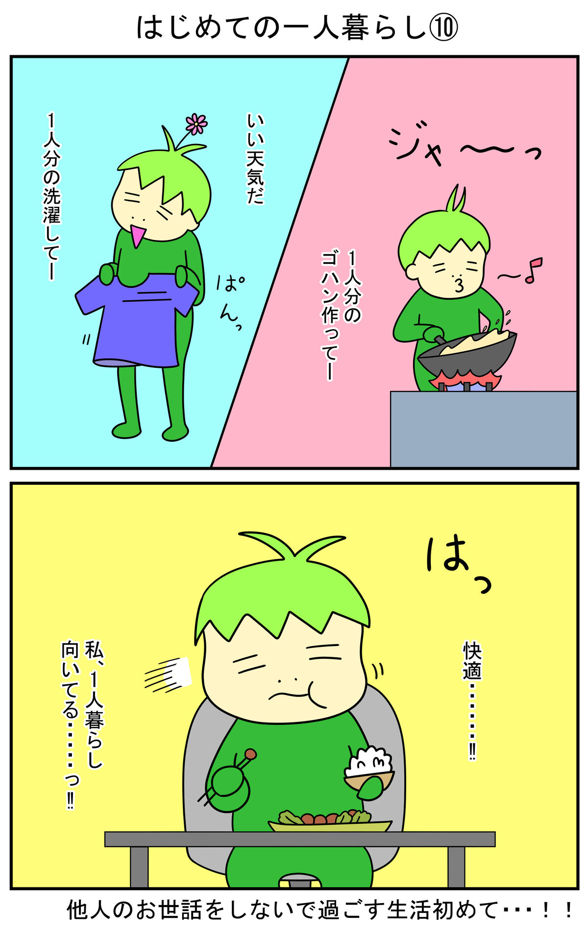 はじめての一人暮らし⑩