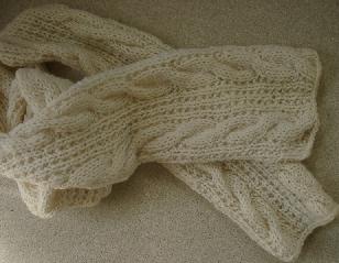 ニット小物 マフラーリメイク かぜの部屋