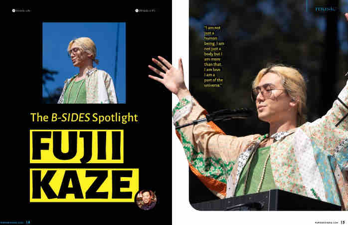 福井様、コメント分 2025.9.7LAオンライン雑誌「Popstar!Magazine」の記事 : 風さん