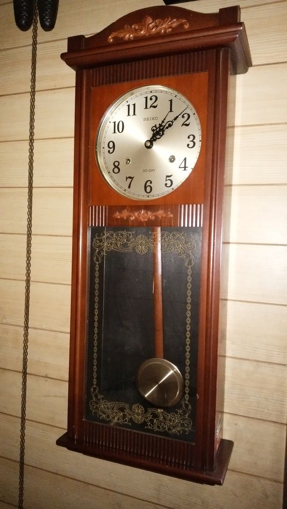 昭和レトロな雰囲気 SEIKO セイコー 柱時計 振り子 時計 PA 606