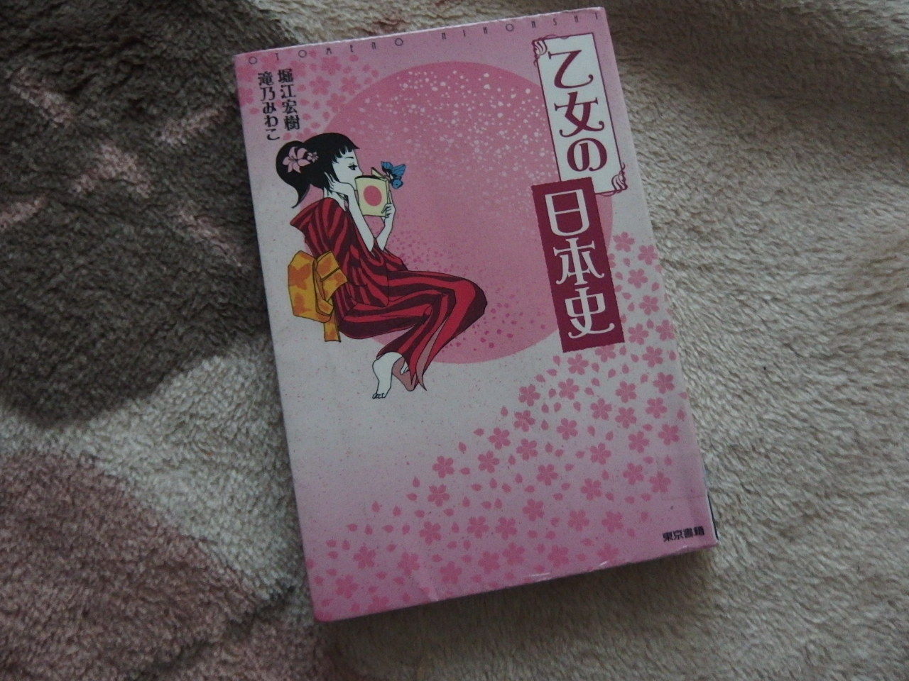 乙女の日本史 堀江宏樹 滝乃みわこ著 読書散歩675 風がページをめくる 読書散歩