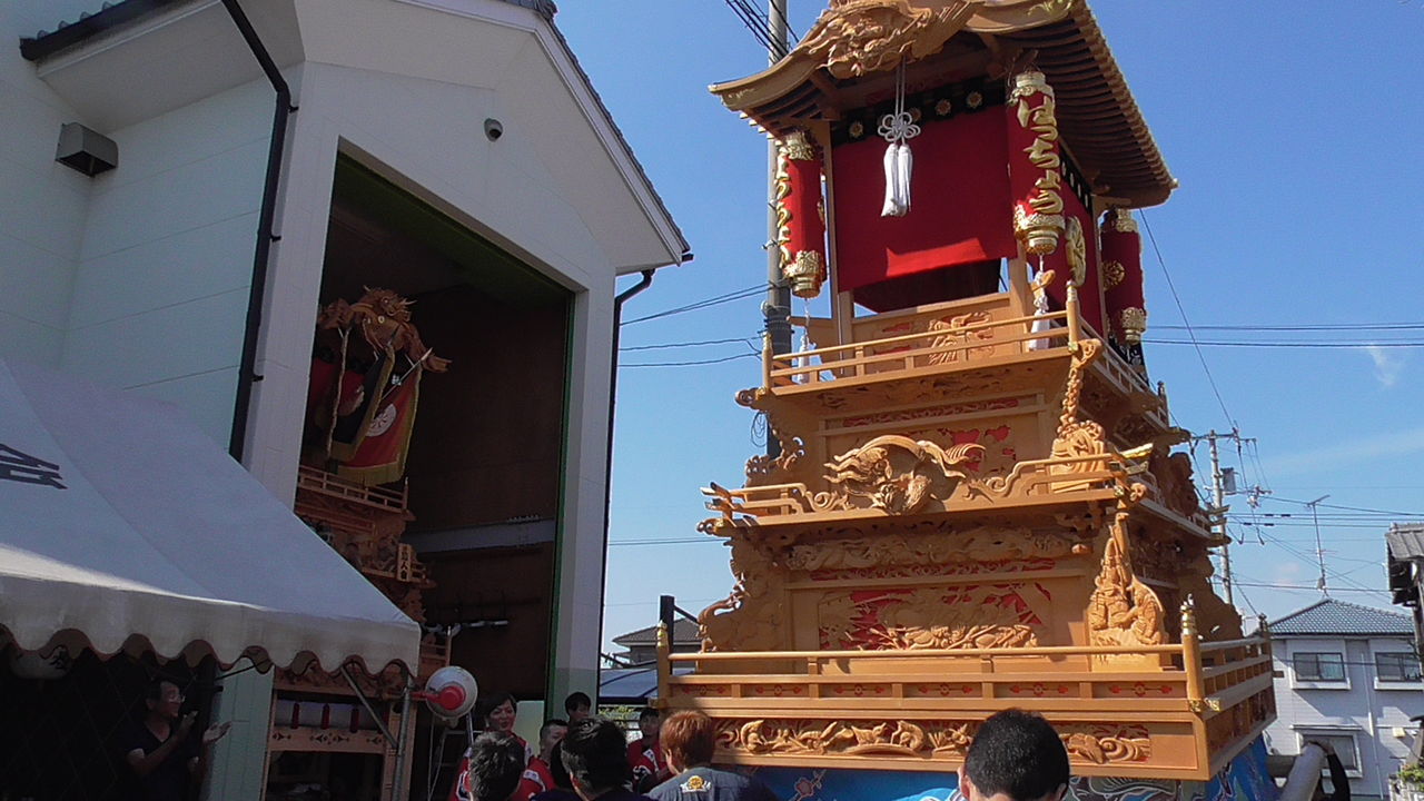 平成30年 西条祭り 伊曽乃神社祭礼 15日 風代の小部屋 仮