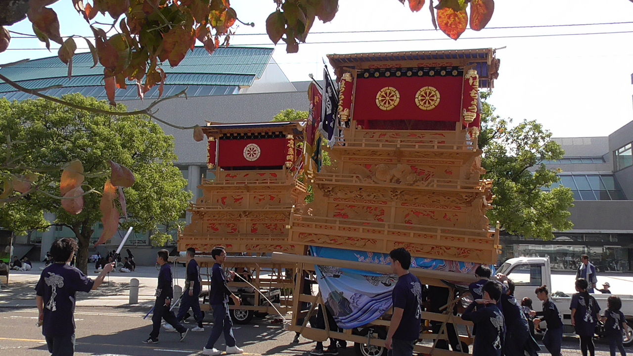 平成30年 西条祭り 伊曽乃神社祭礼 15日 風代の小部屋 仮