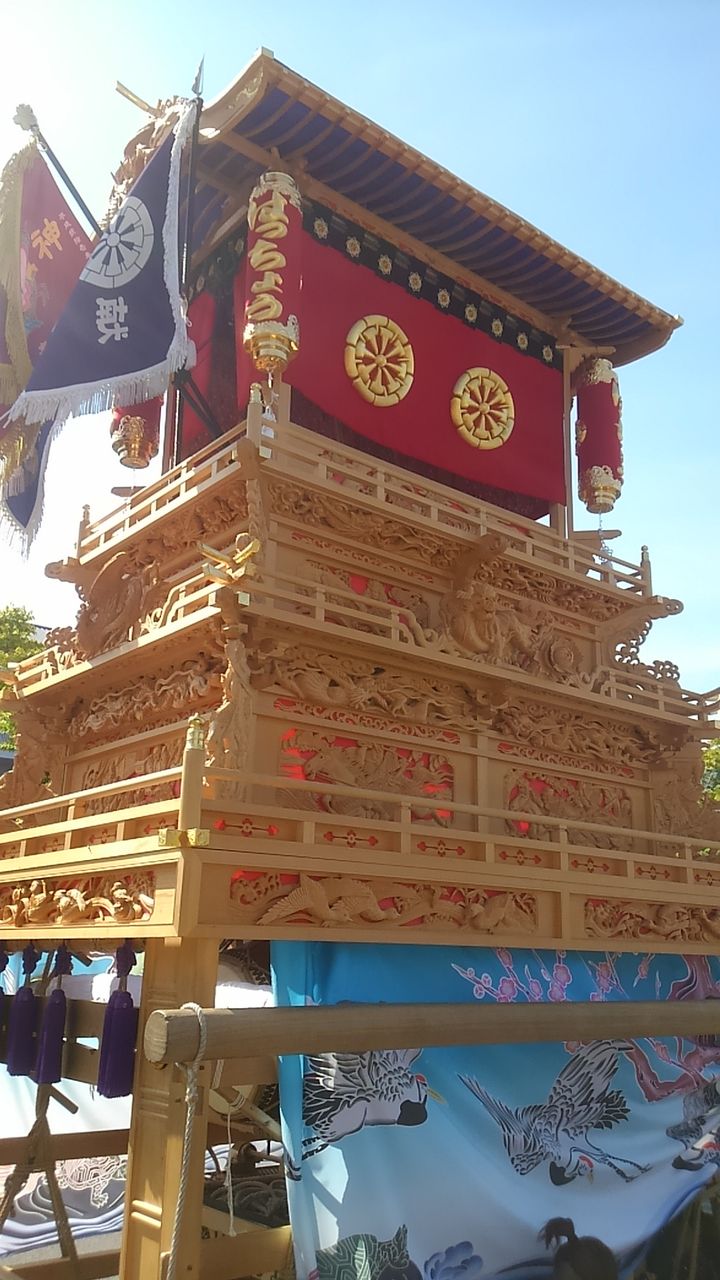 平成28年 西条祭り 15日市内 風代の小部屋 仮