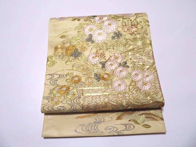 17代京屋林蔵木箱入り帯帯揚げ帯締め付き