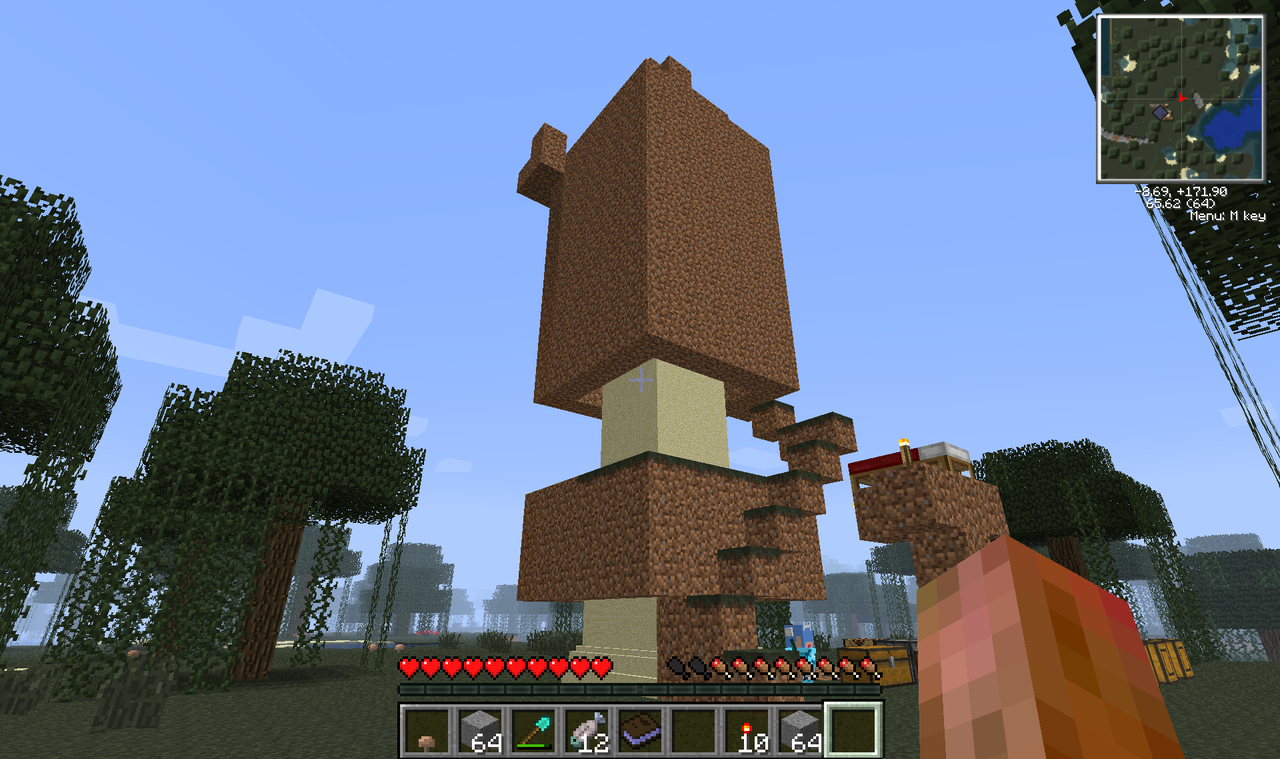 Minecraft 一労働者の遺産建造