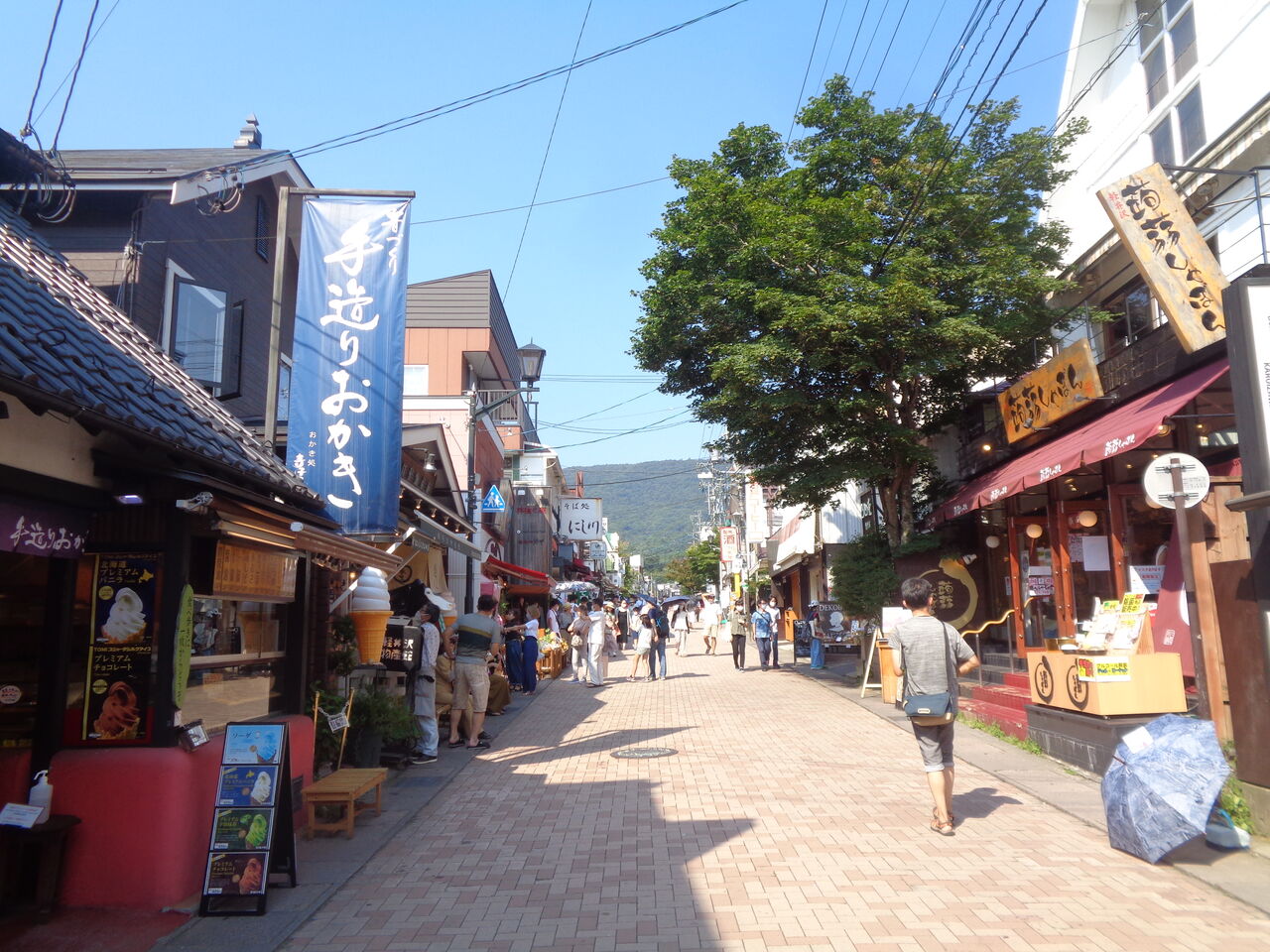 旧軽井沢銀座商店街 まんまるblogの食べて遊んでパワーアップ 旧軽井沢銀座商店街 まんまるblogの食べて遊んでパワーアップ