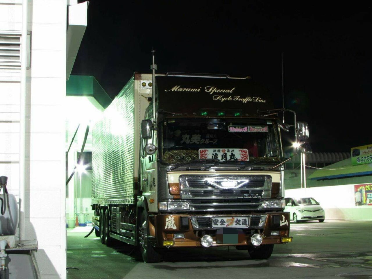 丸美 旭勝 初代渡月丸 アートトラック Vol,2 1/32 デコトラ キット