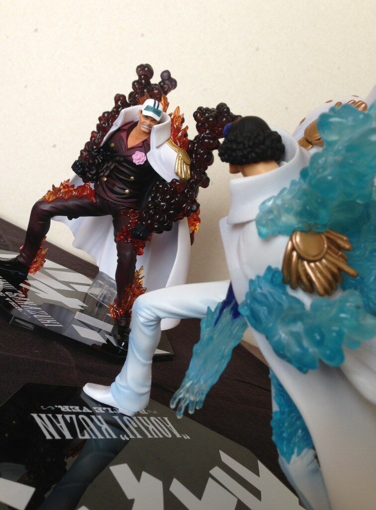 ワンピース フィギュアーツzero 赤犬vs青キジbattle Ver レビューの巻 王下七武海になりたかった男のブログ