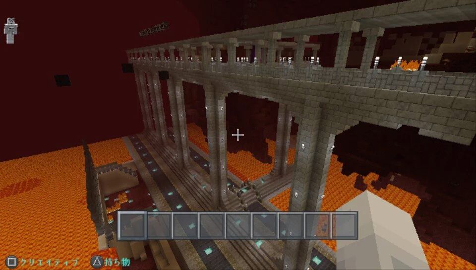 ネザーに街を作ろう計画 その二 みのるんのマイクラ日記