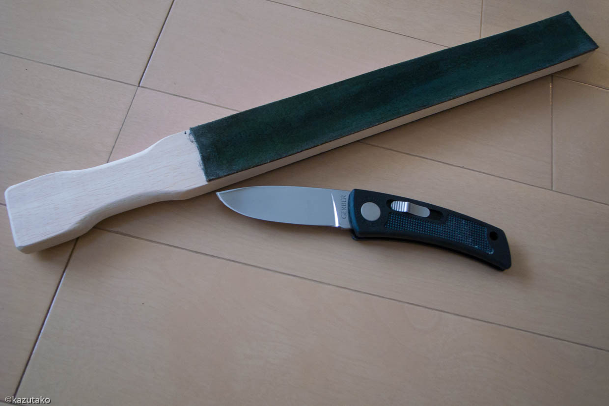 革砥を自作 Kazutakoの戯言