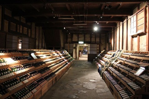 大和川酒造貯蔵庫