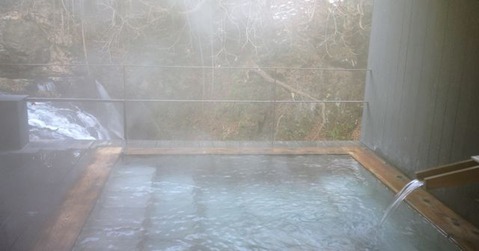 会津若松の露天風呂