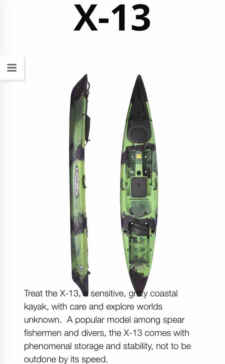 フィッシングカヤック　マリブカヤックス　stealth12  チョイ値下げ。 マリブカヤックス ステルス12（パラシュートアンカー付）