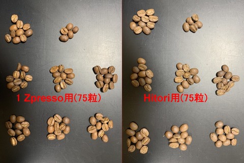 珈琲豆75粒(12g)
