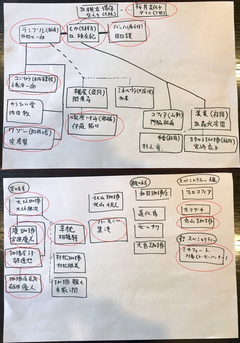 喫茶いずみ珈琲分類