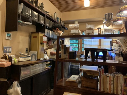 美美のレジ回り