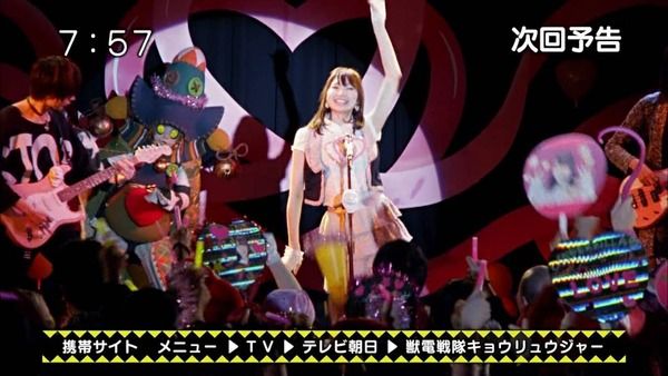 来週放送の 獣電戦隊キョウリュウジャー にアイドル役で戸松遥さん本人が出演決定 来週放送の 獣電戦隊キョウリュウジャー にアイドル役で戸松遥さん本人が出演決定