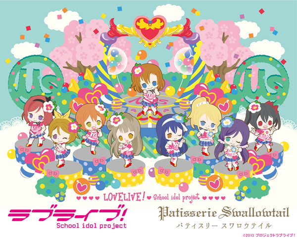 ラブライブ Patisserie Swallowtail パティスリースワロウテイル とコラボ 渋谷 マルイでm Sオリジナルスイーツ販売決定 公式