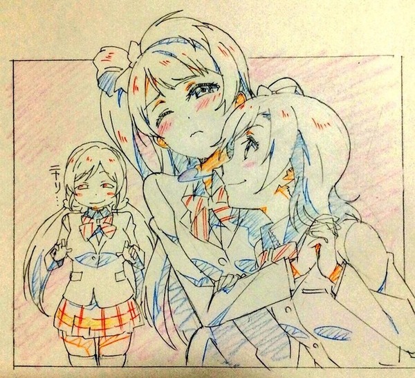 画像大量 ラブライブ アニメーター 本田敬一氏のm S落書きイラストが美しくて素晴らしすぎる