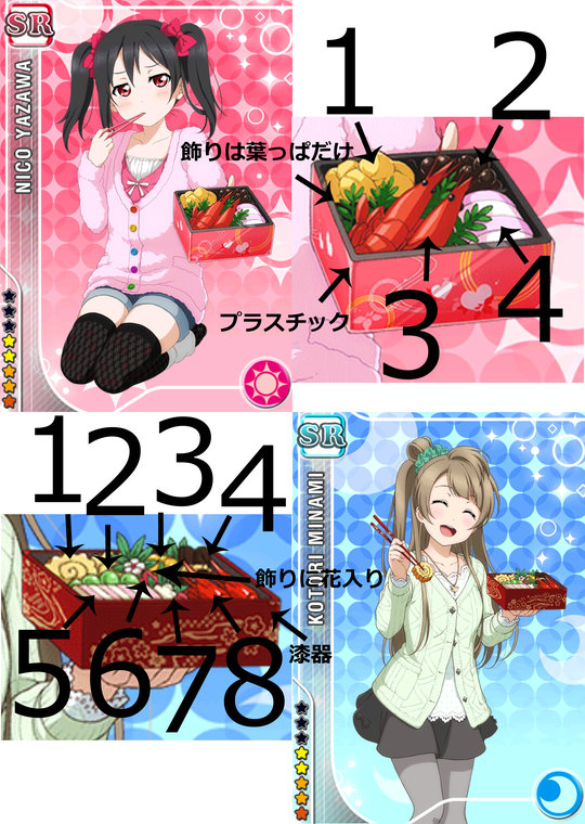 ラブライブ スクフェスでにこにーとことりちゃんの格差が描かれるｗｗｗｗｗｗ 画像あり
