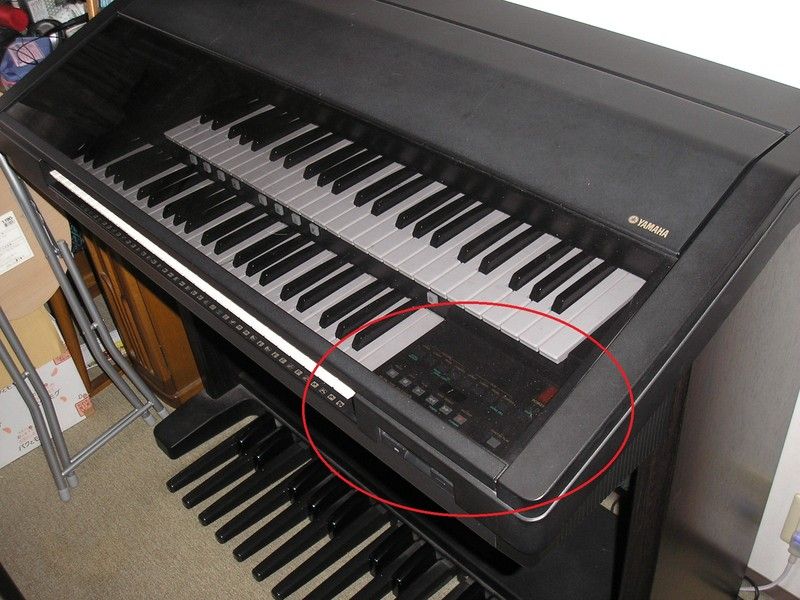 エレクトーン(YAMAHA EL-500)を修理した : かずいの雑記帳4 エレクトーン(YAMAHA EL-500)を修理した : かずいの雑記帳4