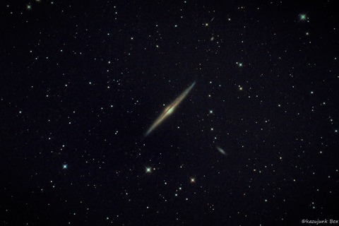 s-NGC4565エッジオン銀河かみのけ座