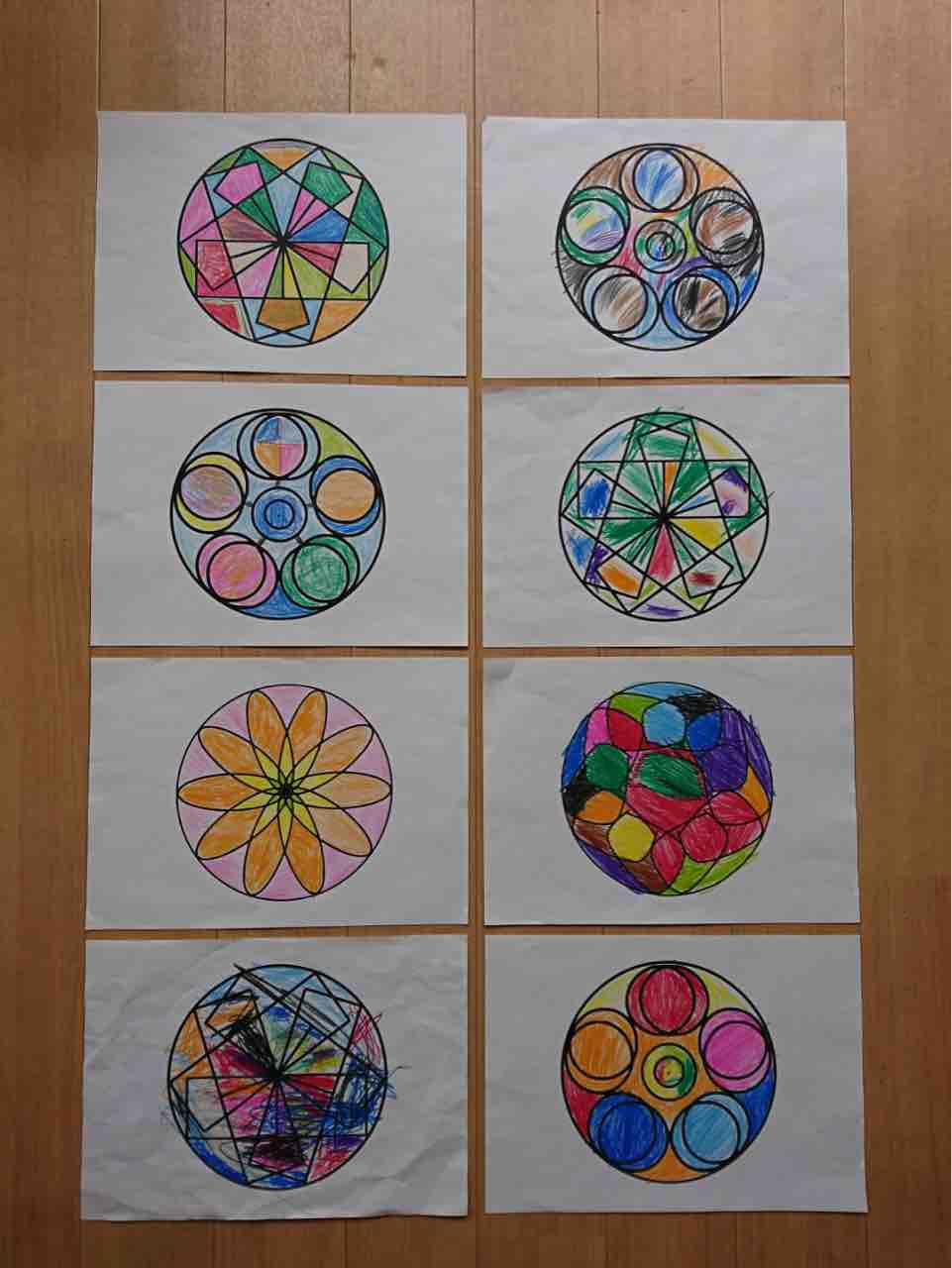曼陀羅塗り絵 たちばな子どもの発達教室たっちのブログ 曼陀羅塗り絵 たちばな子どもの発達教室たっちのブログ