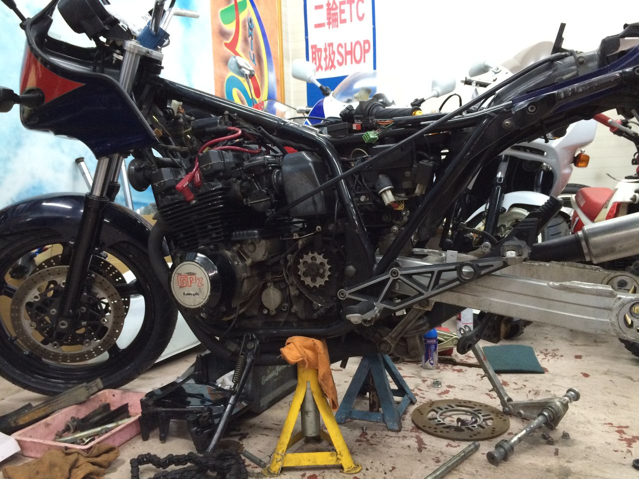 カテゴリ GPz400足回りゼファー移植 : 双子のパパの趣味の世界