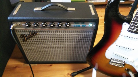 エレキギター アンプ接続不明 ギターアンプ（Princeton Reverb）の修理 : kazuminaの独り言