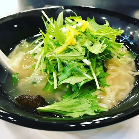 恋するゆず塩野菜らーめん