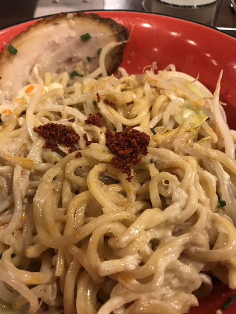 理想的なの背脂油そば 二代目てらっちょ(牛久店)