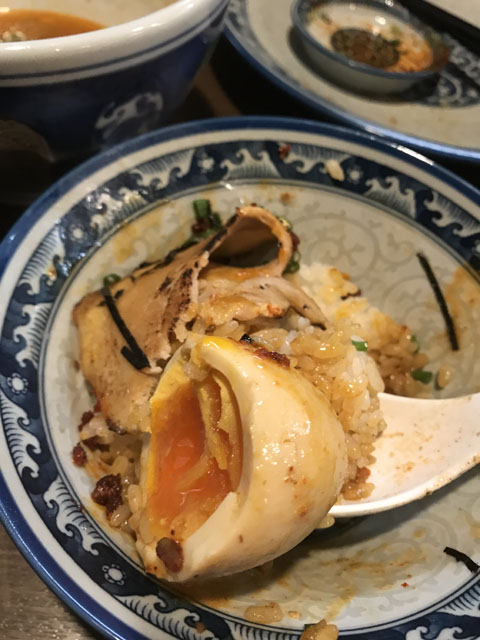 浜屋の特製つけそばと、チャーシュー丼(利根町店)